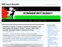Tablet Screenshot of ism-czech.org